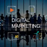 Digital Marketing Media Technology Graphic Concept