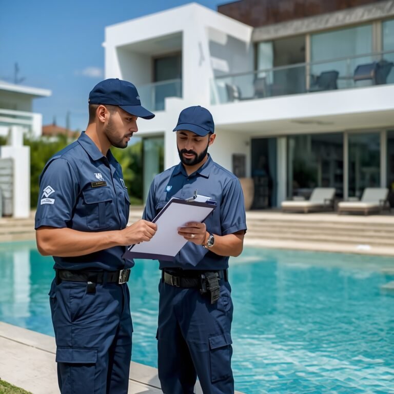 lucid-origin_Two_uniformed_technicians_reviewing_a_maintenance_checklist_on_a_clipboard_besid-0