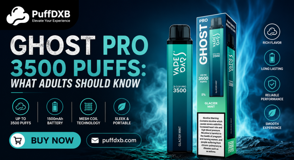Ghost Pro 3500 Puffs