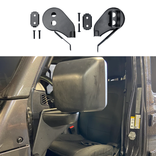 •_Why Are Mirror Brackets Important for Doorless Jeep Wrangler and Gladiator Builds