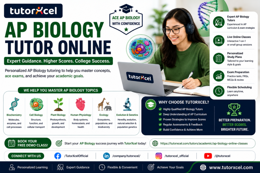 AP Biology Tutor Online for Better Exam Results