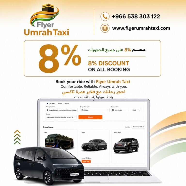 Reliable Umrah Taxi Service making pilgrim transportation easier and more comfortable