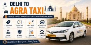 Delhi to Agra Taxi