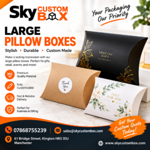 large pillow boxes