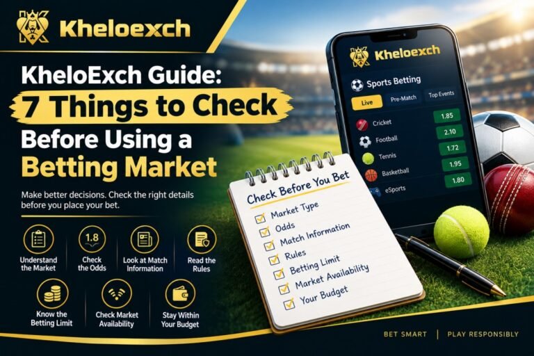 KheloExch Guide: betting market