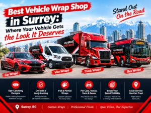 vehicle wraps Canada , surrey