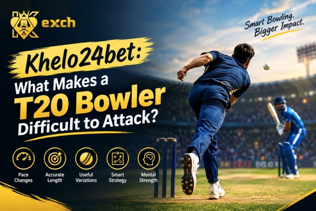 Khelo24bet: What Makes a T20 Bowler Difficult to Attack?