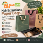 Hair Extensions Paper Bags