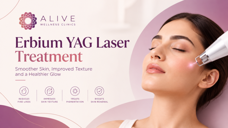 Erbium Yag laser treatment