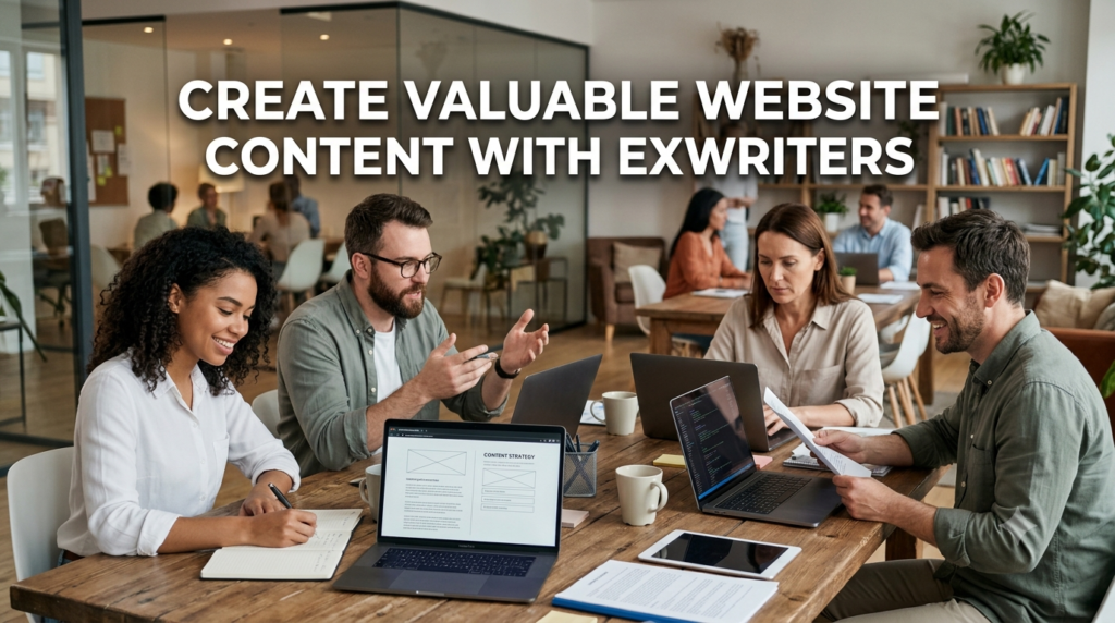 Create Valuable Website Content With Expert Writers