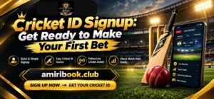 Cricket ID Signup with simple steps for first-time bettors
