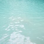 milky pool water