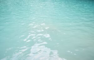 milky pool water