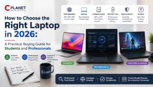 How to Choose the Right Laptop in 2026 A Practical Buying Guide for Students and Professionals