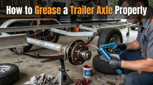 Grease a Trailer Axle