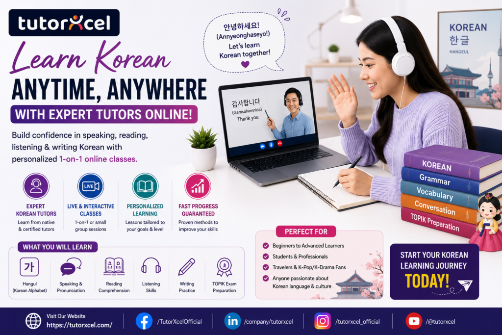 Korean Tutor Online The Practical Way to Learn Korean with Confidence