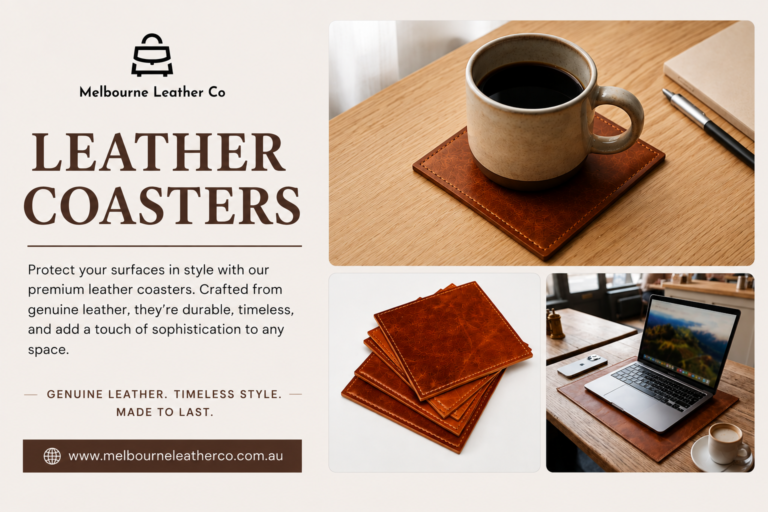 Leather Coasters – Premium Style for Every Table