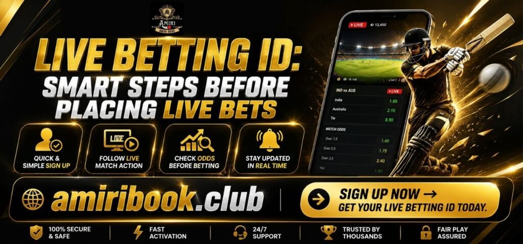 Live Betting ID insights for better live betting preparation