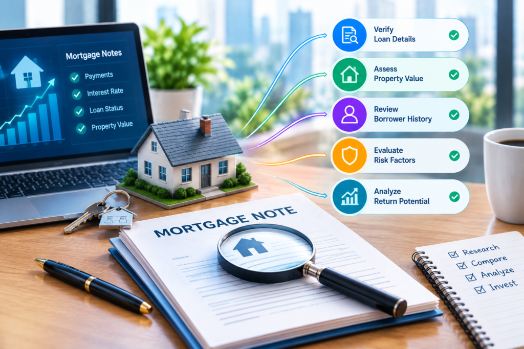 Mortgage Note Investing in 2026 How Investors Can Improve Due Diligence
