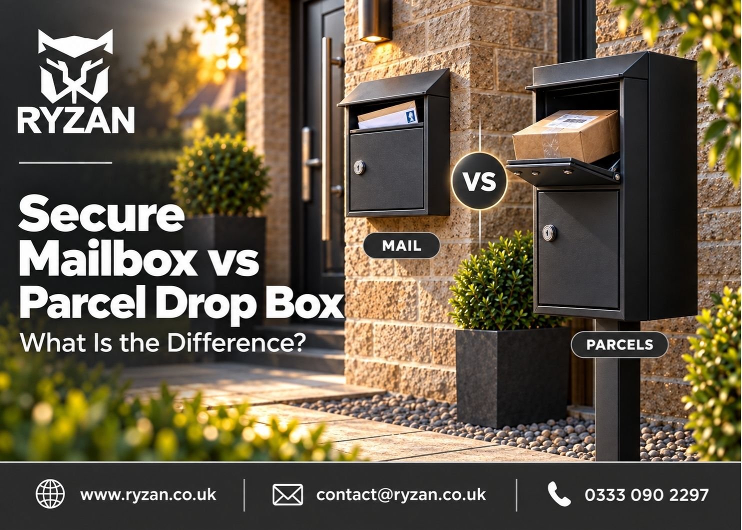 Parcel Drop Box for Home
