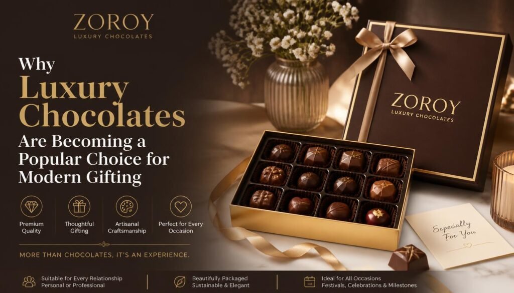 Why Luxury Chocolates Are Becoming a Popular Choice for Modern Gifting