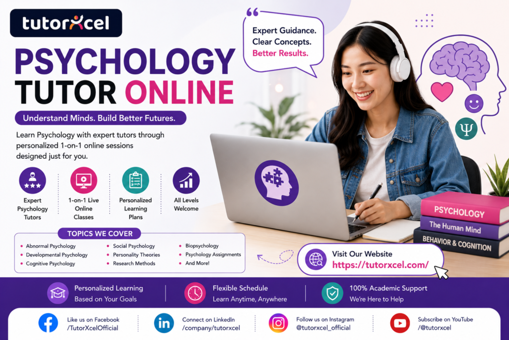 Why a Psychology Tutor Online Is the Key to Understanding Human Behavior More Effectively