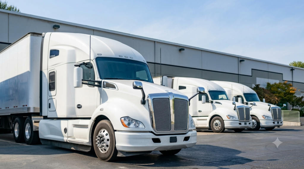 commercial truck delivery