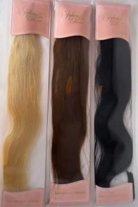 pvc hair extension packaging