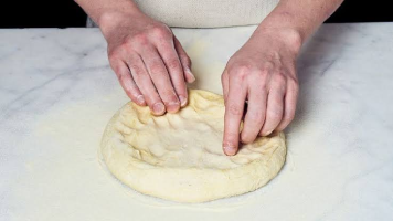 Pizza Dough Kneading