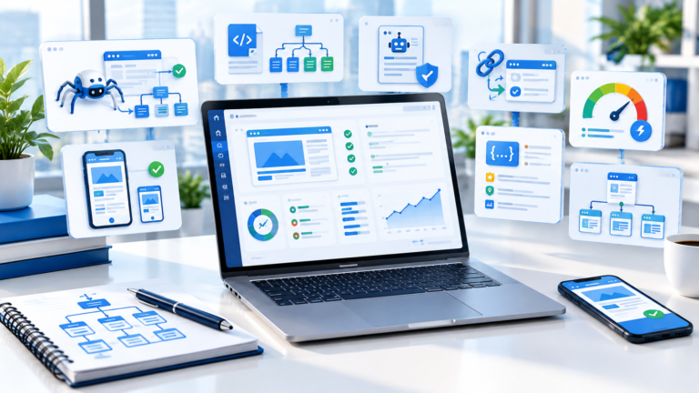 SEO services helping businesses improve online search visibility