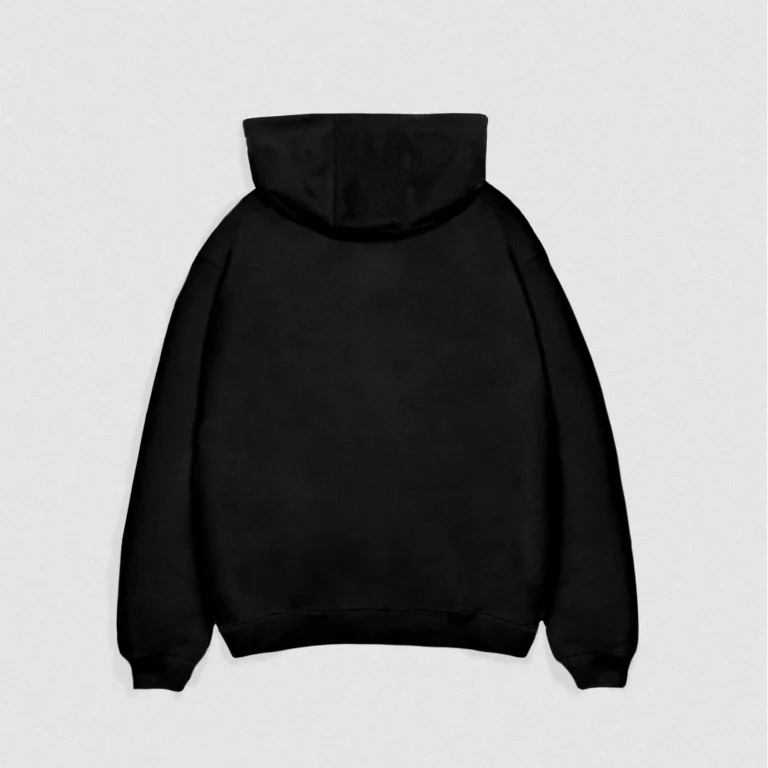 Women's Black Oversized Hoodie