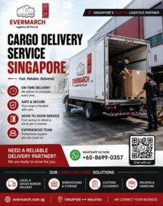 Cargo Delivery Service Singapore by Evermarch