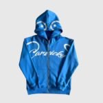 Carsicko Blue Full Zip Hoodie