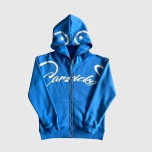Carsicko Blue Full Zip Hoodie