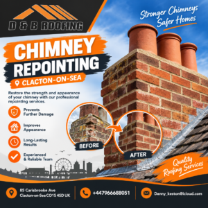Chimney Repointing Clacton-on-Sea