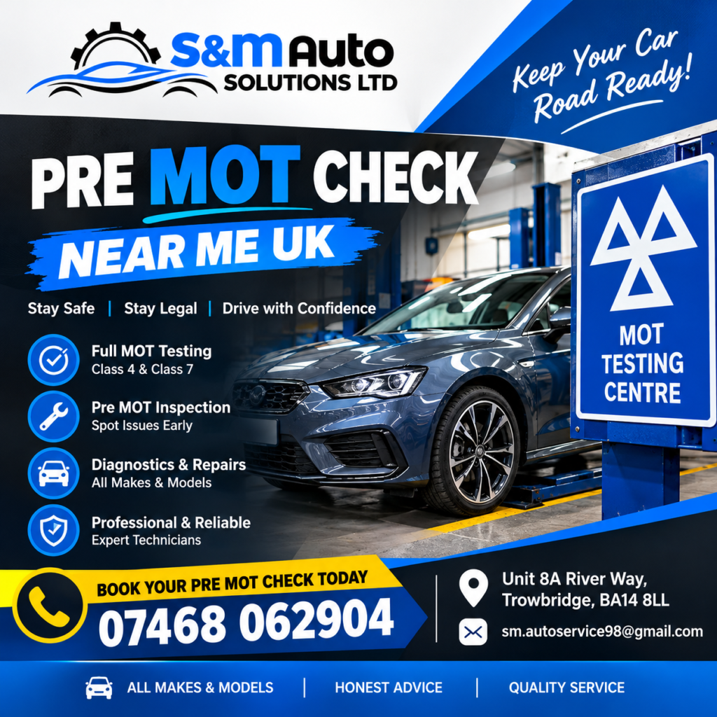 pre mot check near me uk