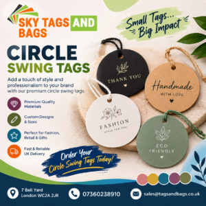 Circle swing tags London