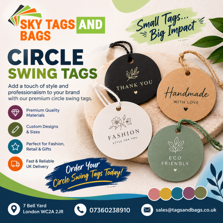 Circle swing tags London