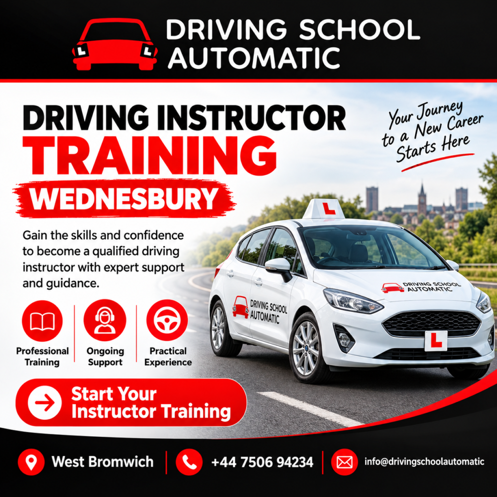 Learner drivers training Wednesbury West Bromwich