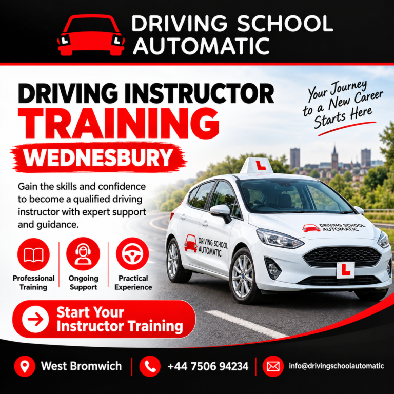 Learner drivers training Wednesbury West Bromwich