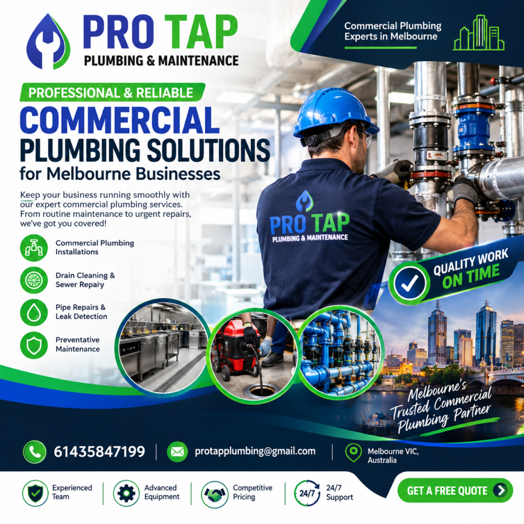best commercial plumbing companies near me​