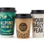 Custom paper coffee cups