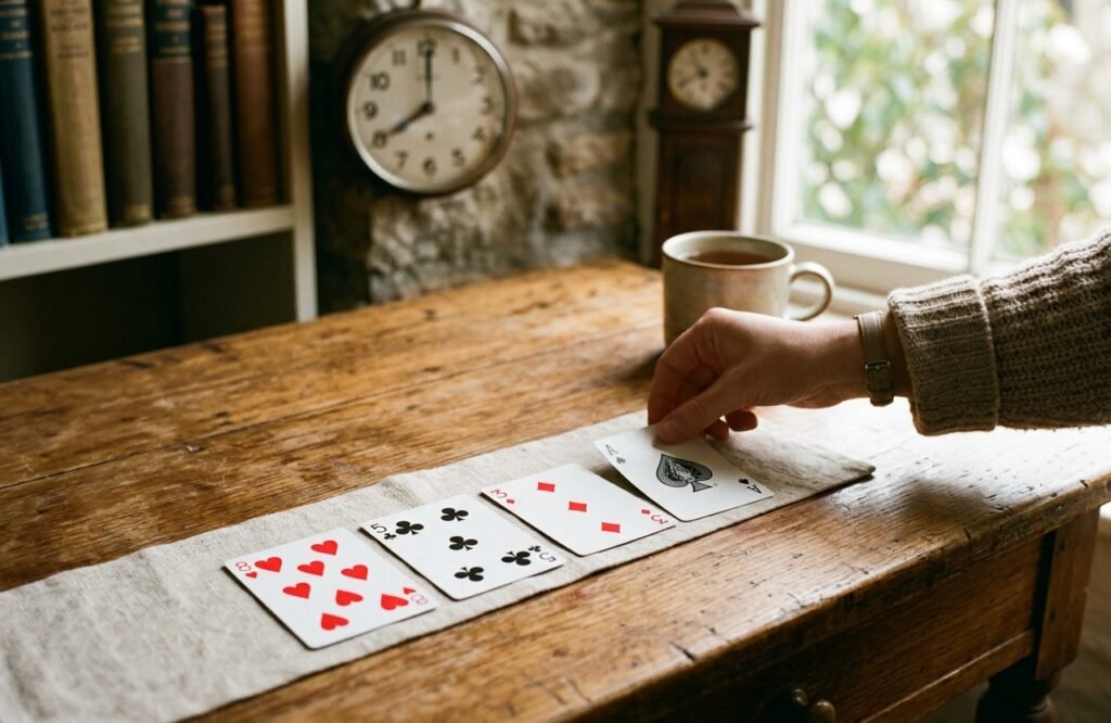 Telling Time With Cards