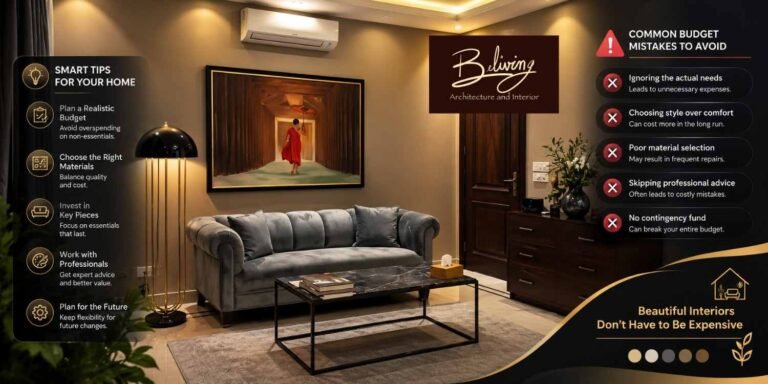 Home Interior Designer in Delhi NCR: Budget Mistakes (2026)