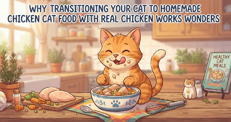 Homemade Chicken Cat Food