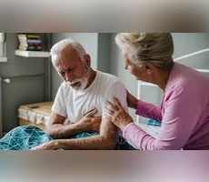 Herbal treatment for atrial fibrillation featuring hawthorn, garlic, turmeric, and other natural ingredients associated with heart health support.