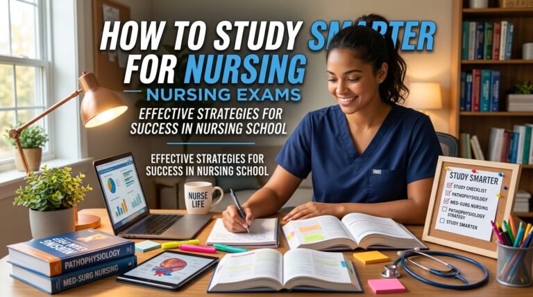 How to Study Smarter for Nursing Exams