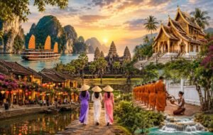 Indochina Rundreise: 15 Unvergessliche Highlights in Vietnam, Laos & Kambodscha