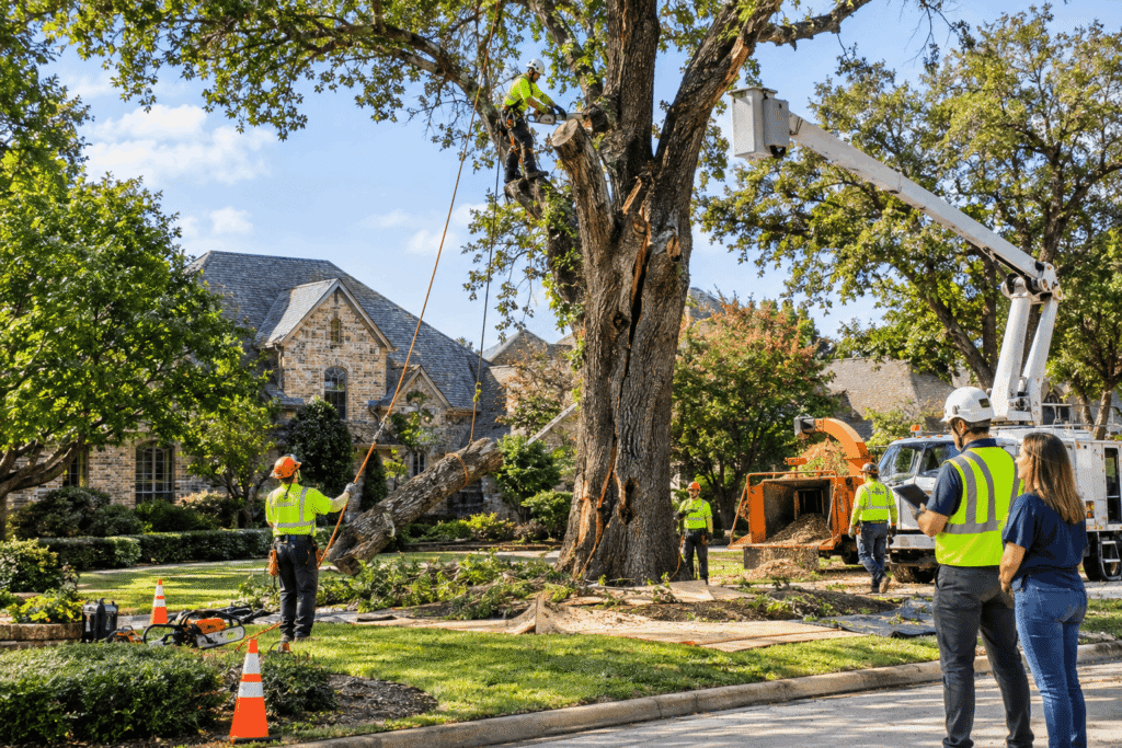 Insured Tree Removal Company in Colleyville, TX