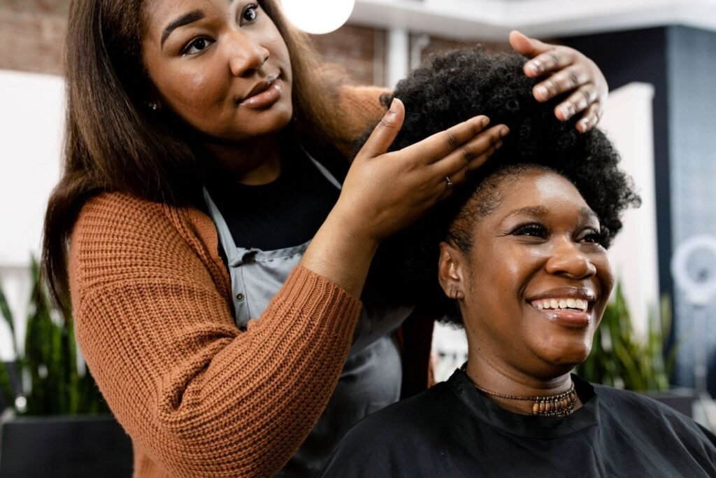 Black hair stylist Chicago